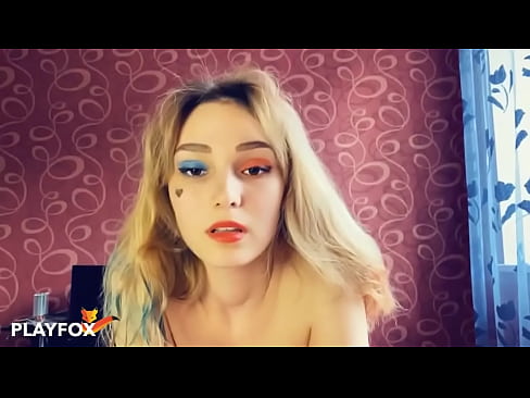 ❤️ L'occhiali magichi di realtà virtuale m'hà datu sessu cù Harley Quinn Porno à noi ☑